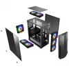 PC-behuizing Xilence Performance C XILENT BLADE X512.RGB midi tower zwart