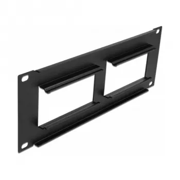 Patchpaneel DeLOCK Easy 45 10 inch 2U zwart