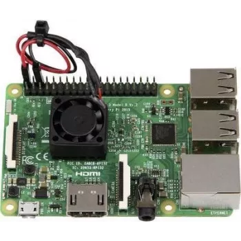 Joy-it Raspberry Pi® koelset rb-heatsink2 Banana Pi, Cubieboard, pcDuino, Arduino, Raspberry Pi®, Raspberry Pi® 3 B, Rasp (rb-heatsink2)