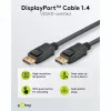 DisplayPort-kabel Goobay 74777 1 m zwart G-Sync FreeSync