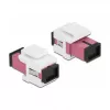 DeLOCK Keystone-module SC simplex bus naar SC simplex bus