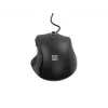 Bekabelde optische muis NATEC NMY-2047 USB Type-A, 4000 DPI, 6 knoppen, rechtshandig, achtergrondverlichting