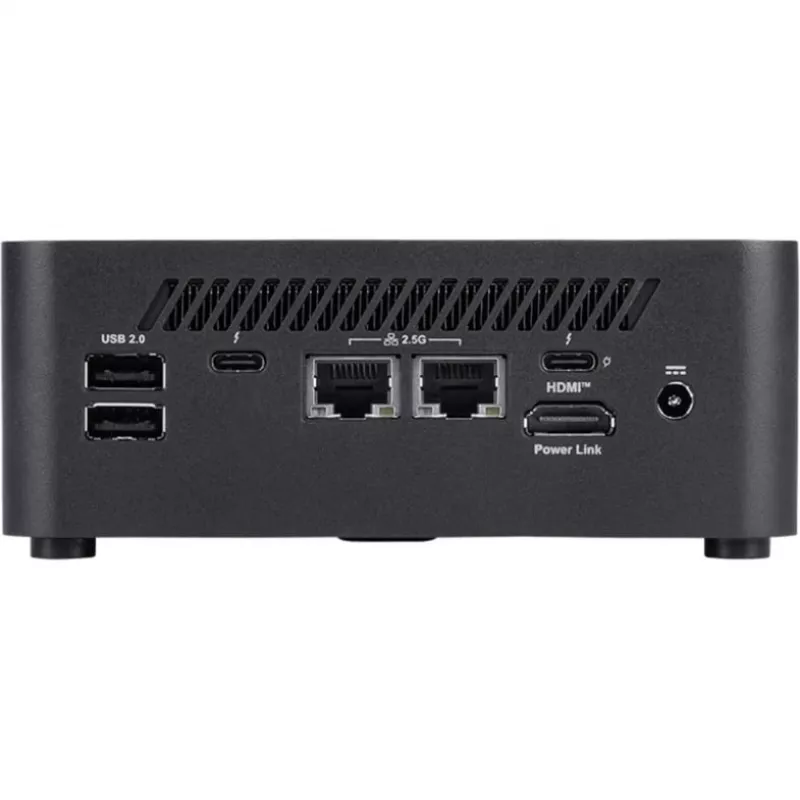Mini-pc MSI Cubi NUC AI+ i7-258V, 32GB RAM, 1TB SSD, Windows 11 Home, zwart
