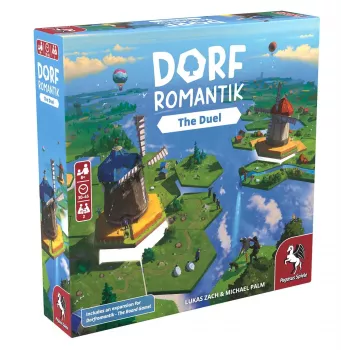 Dorfromantik - Het duel, bordspel Engelstalig