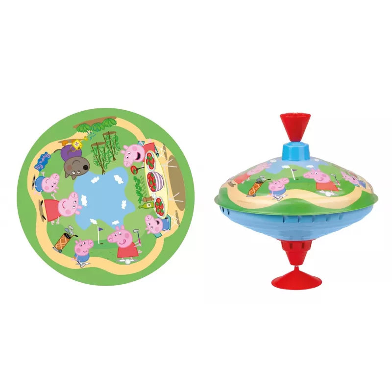 Draaitol 19 cm Peppa Pig in doos
