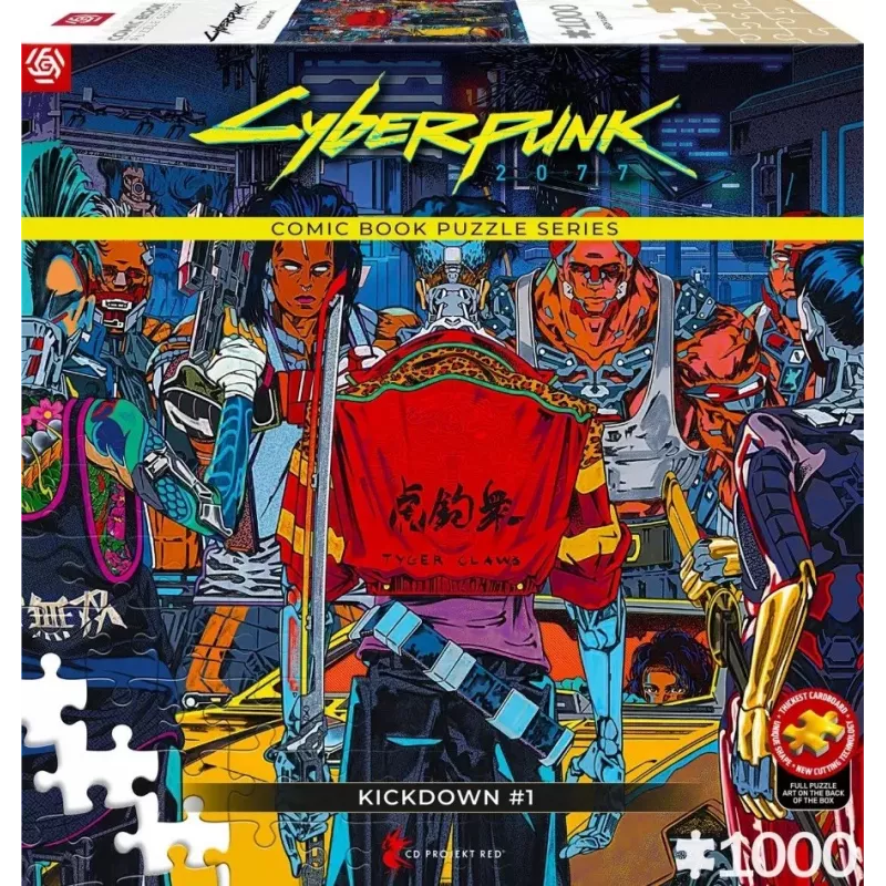 Good Loot Comic Book Puzzle: Cyberpunk 2077 Kickdown, 1000 stukjes