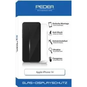 PEDEA beeldschermbescherming voor Apple iPhone 14 (50170094)