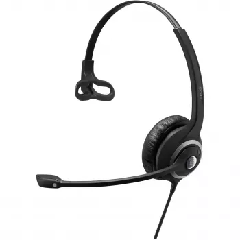 EPOS I SENNHEISER IMPACT SC 238 - 200 Series - headset - on-ear - bedraad - Easy Disconnect - zwart, zilver (1000657)