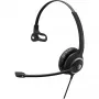 EPOS I SENNHEISER IMPACT SC 238 - 200 Series - headset - on-ear - bedraad - Easy Disconnect - zwart, zilver (1000657)