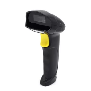 Draadloze barcodescanner QOLTEC 50856 – 1D- & 2D-draadloos handapparaat, USB-interface, ABS-behuizing, 170×62×100 mm, 203 g