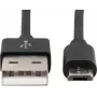 Ansmann 1700-0076 1,2 m USB A micro-USB zwart telefoonkabel (1700-0076)