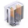 CPU-koeler Jonsbo CR-1000MAX 120mm RGB wit — single-tower luchtkoeler, 120mm-ventilator, RGB-verlichting