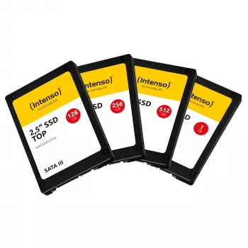 Intenso SSD||256GB|SATA 3.0|SLC|schrijfsnelheid 500 MBytes/sec|leessnelheid 520 MBytes/sec|2,5|3812440