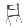 Vogel's ESSENTIAL T1021 displaytrolley voor schermen van 65–98 inch (165,1–248,9 cm), max. 120 kg, zwart