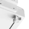 CPU-houder MACLEAN MC-116W, in hoogte verstelbaar en draaibaar ontwerp voor montage onder het bureau