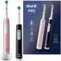 Elektrische tandenborstel Oral-B Pro 1 Duo — zwart/roze, 2 reinigingsmodi