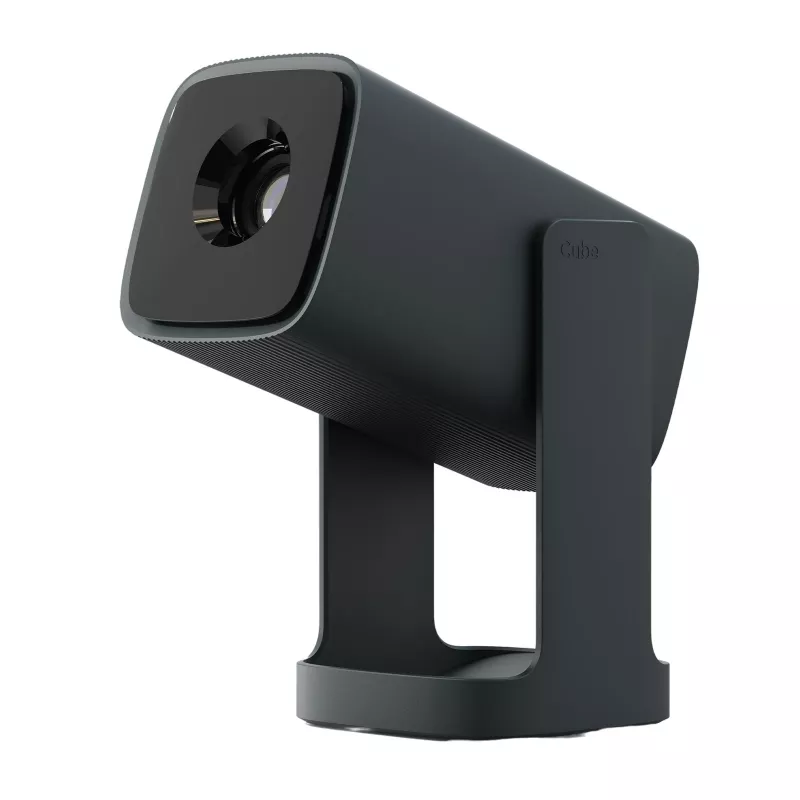 Projector WANBO Cube 1 donkergroen — 720p-resolutie, 200 ISO lumen, Android TV 11
