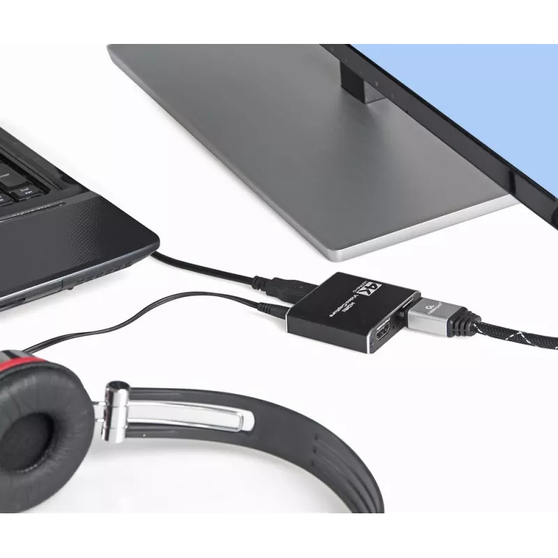 Gembird UHG-4K2-01 USB-grafische adapter zwart