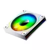 Koelventilator Darkflash DM20 wit 120mm 3-pins voor pc-behuizing en CPU-koeling