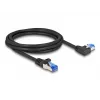 Netwerkkabel DeLOCK RJ45 Cat.6A S/FTP 2m zwart