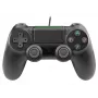 Kabel-gamepad TRACER SHOGUN PRO zwart — 16 toetsen, analoog/digitaal, 1,5 m kabel, trilling, pc/PS4/PS3