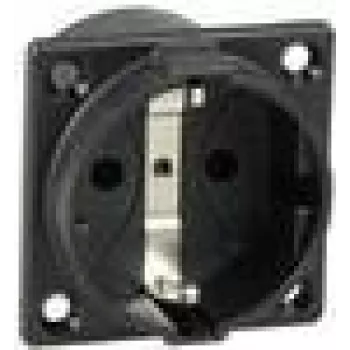 AS Schwabe 45081 inbouwstopcontact zwart (45081)