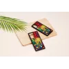 Hoesje iKins voor Samsung Galaxy Note 20 met rood kat-en-visdesign