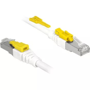 Netwerkkabel DeLOCK 85330 RJ-45 Cat6a 0,5 m wit