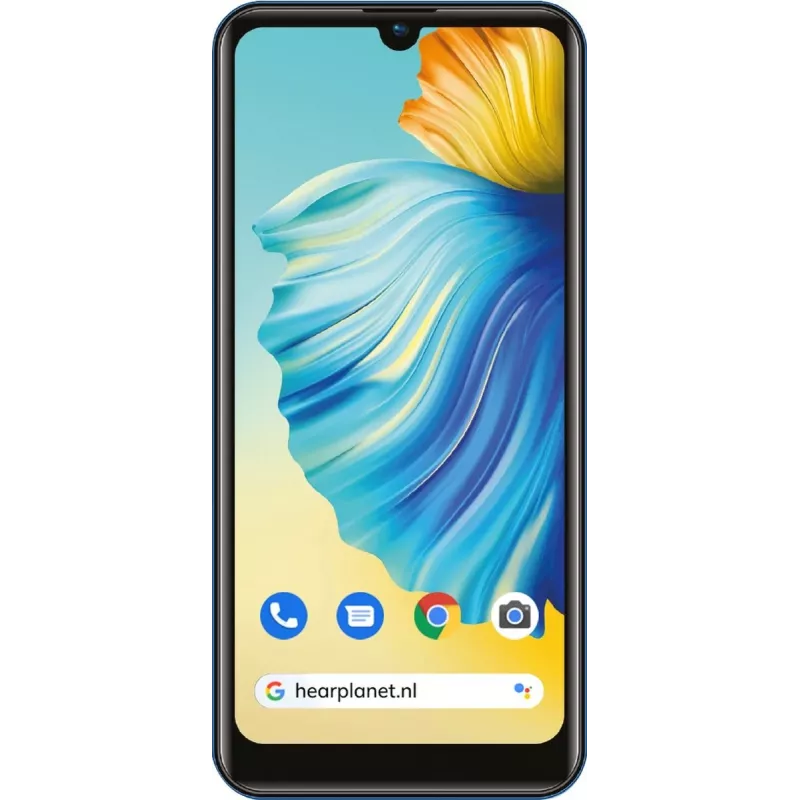 Blaupunkt TX 60 smartphone, Dual SIM, 6,1 inch HD+, 2 GB RAM, 16 GB, Android 12 Go, blauw