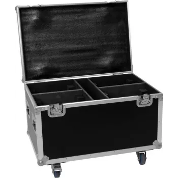 Flightcase Roadinger voor 4x TMH-X4 (model 31001061) — beschermende transportbox voor vier units