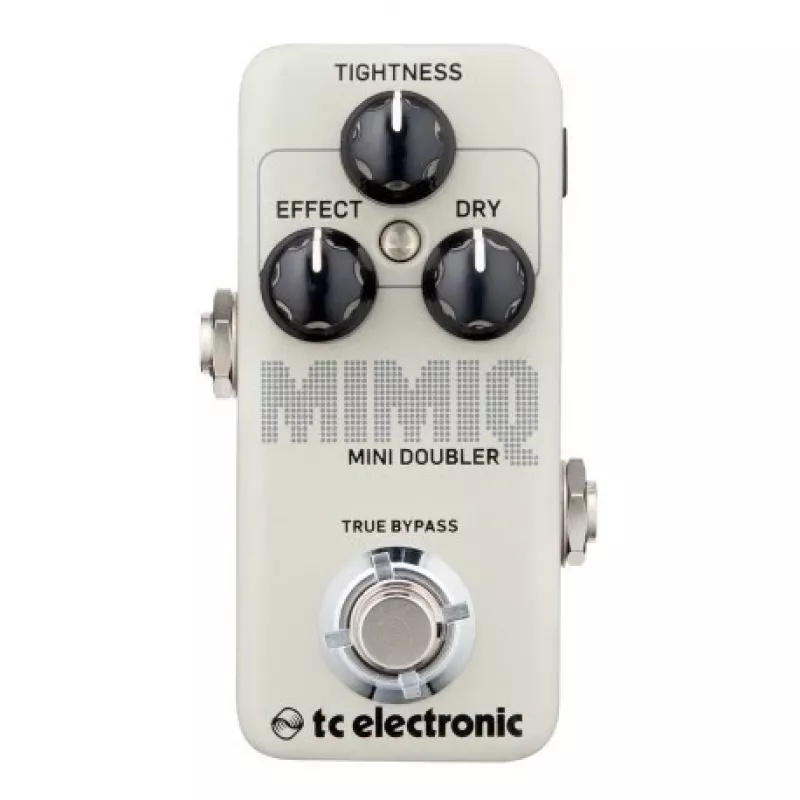 Gitaar effectpedaal TC Electronic Mimiq Mini — doubler-effect, compact, True Bypass