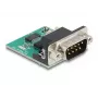 DeLOCK 90781 seriële converter repeater isolator USB 2.0 RS-232 zwart groen