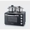 Toaster-oven Severin TO 2074 30L 2500W zwart grill
