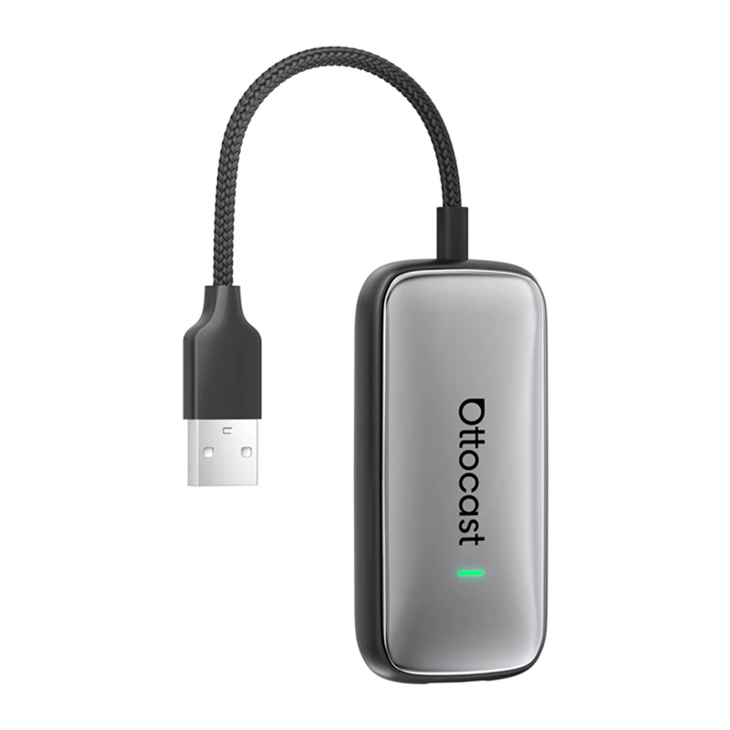 Draadloze adapter Ottocast Play2Video CA515-T voor CarPlay en Android Auto