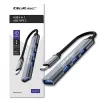 USB-hub QOLTEC 53792, USB-C 3.1 naar 4 poorten (USB 3.0 x1, USB 2.0 x3)