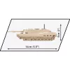 Bouwset Cobi Abrams M1A2 — 174 onderdelen, aanbevolen leeftijd 6+, beige
