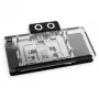 Alphacool Core RX 9070 XT Taichi GPU-waterblok met backplate, Transparant/Chroom