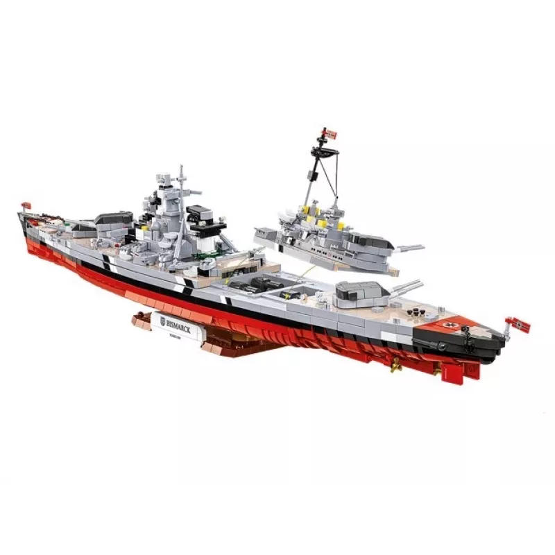 Bouwpakket Cobi slagschip Bismarck model met 3204 onderdelen - Cobi CO BI-4860