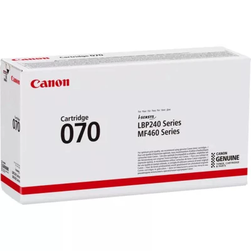 Canon 070 tonerpatroon 1 stuks origineel zwart