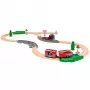 World - treinset met terugtrekmotor, speelvoertuig