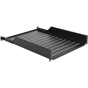 Rackplateau LOGON RAS415BL zwart 50 kg draagvermogen 19 inch