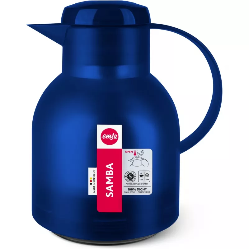 EMSA 504231 karaf/kan/fles blauw, transparant