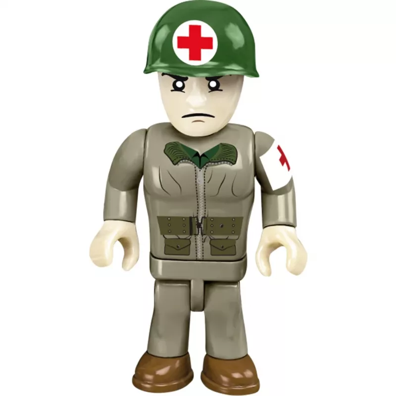 Bouwstenen COBI Medical Willys MB 130 onderdelen 6 jaar