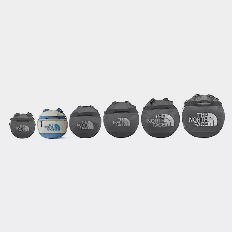 Reistas The North Face Base Camp Duffel S - stone slab/granite grijs
