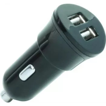 Mobilis - auto-oplader - 3,1 A - 2 uitgangen (USB)