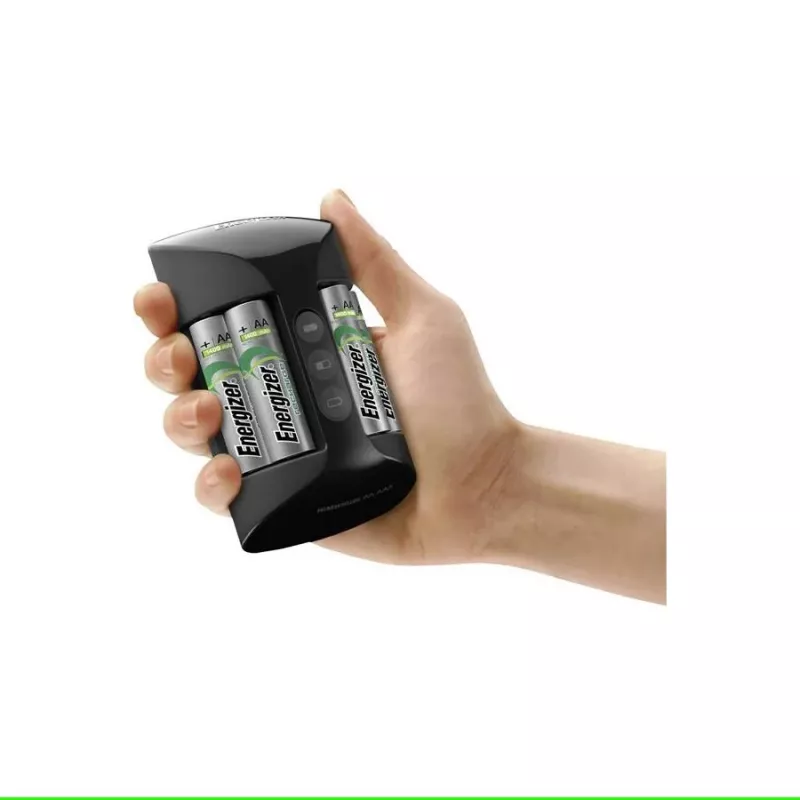 Batterijlader Energizer Pro Charger AC 4-voudig voor AA/AAA NiMH, 100–240 V, 2000 mAh inbegrepen