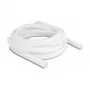 Gevlochten kous DeLOCK 20810 5 m x 19 mm wit