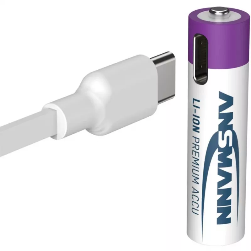 Ansmann 1311-0028 huishoudbatterij accu AAA lithium-ion (Li-Ion)