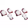 Biomechanische protectorenset Comfort (roze/wit, maat M)