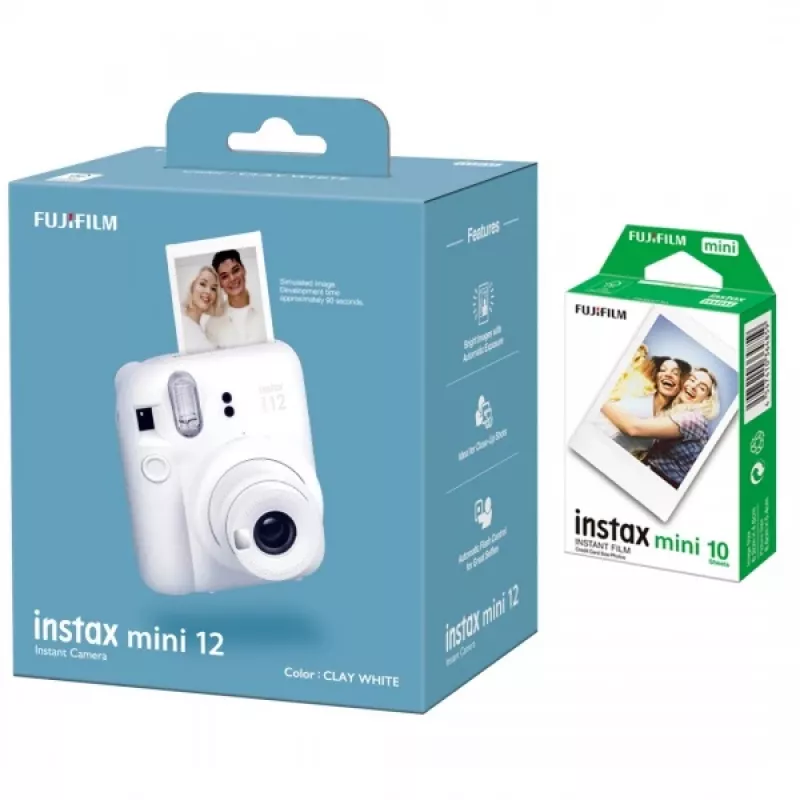 Sofortbildcamera Fujifilm Instax Mini 12 – sofotbildfilm, ISO 800